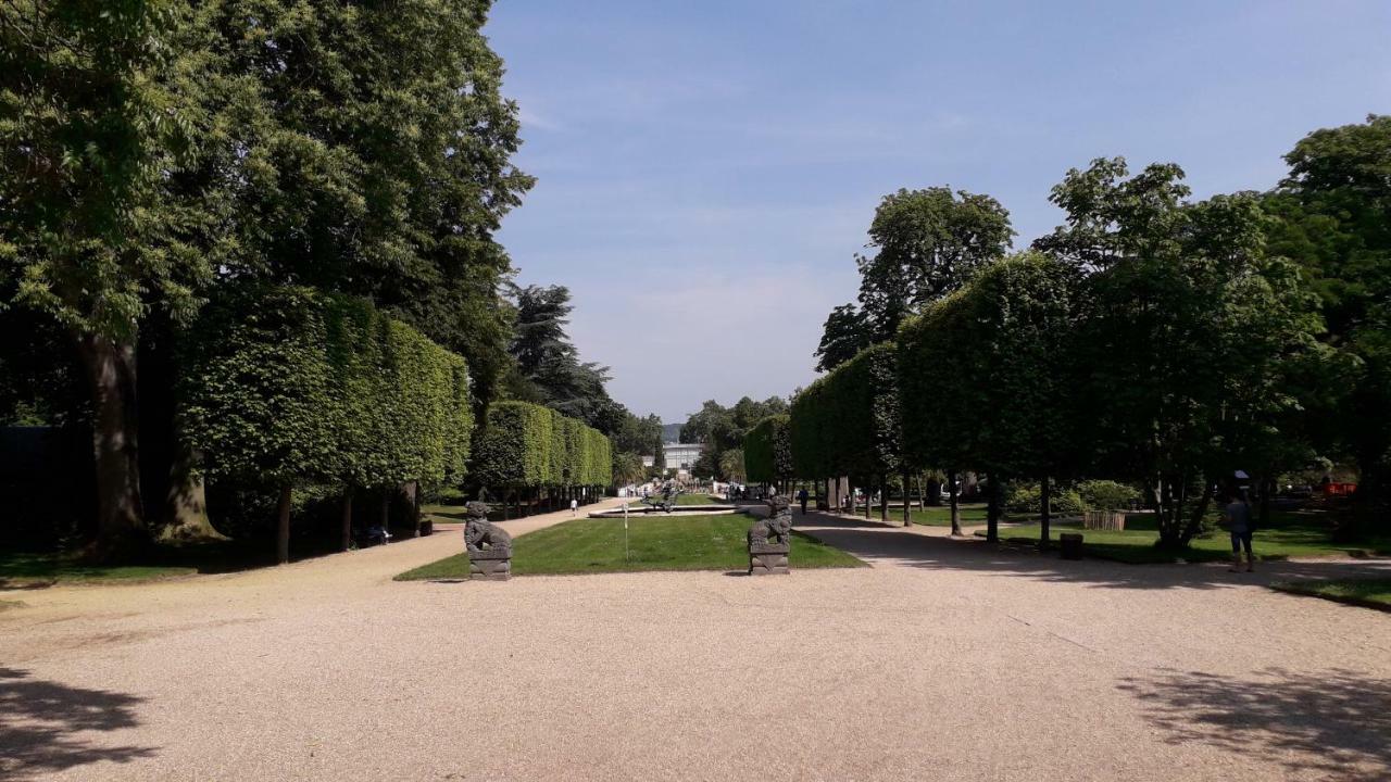 Studio avec jardin et stationnement gratuit à Rouen Exterior foto